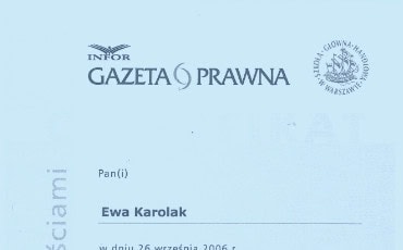 Skan dokumentu: Zarządzanie Należnościami